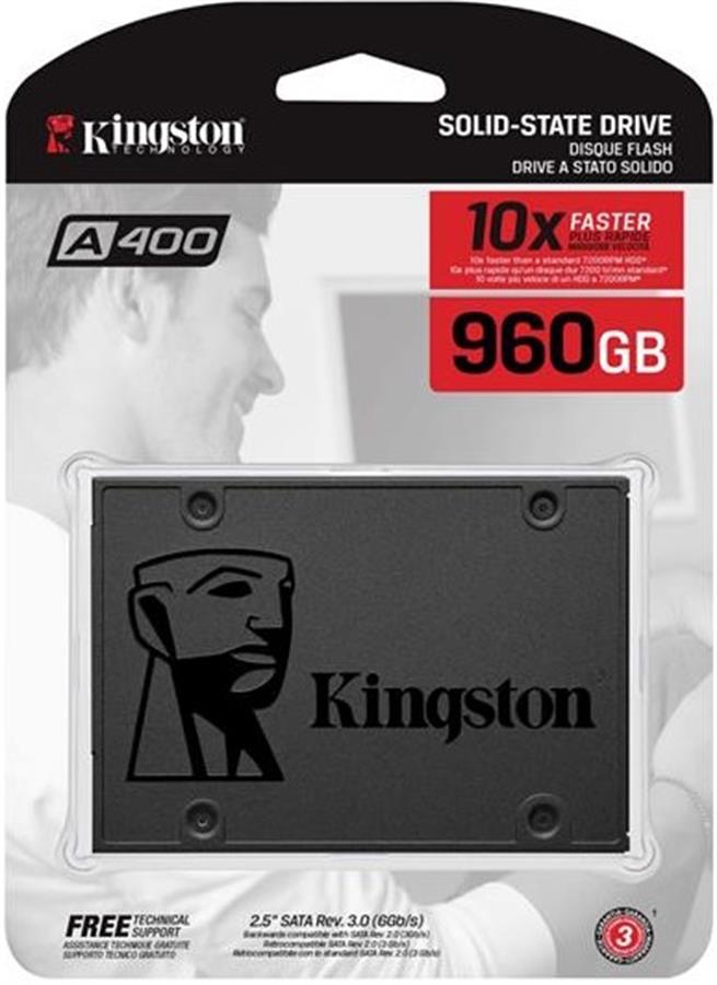 Disco Sólido SSD 960GB Kingston A400
