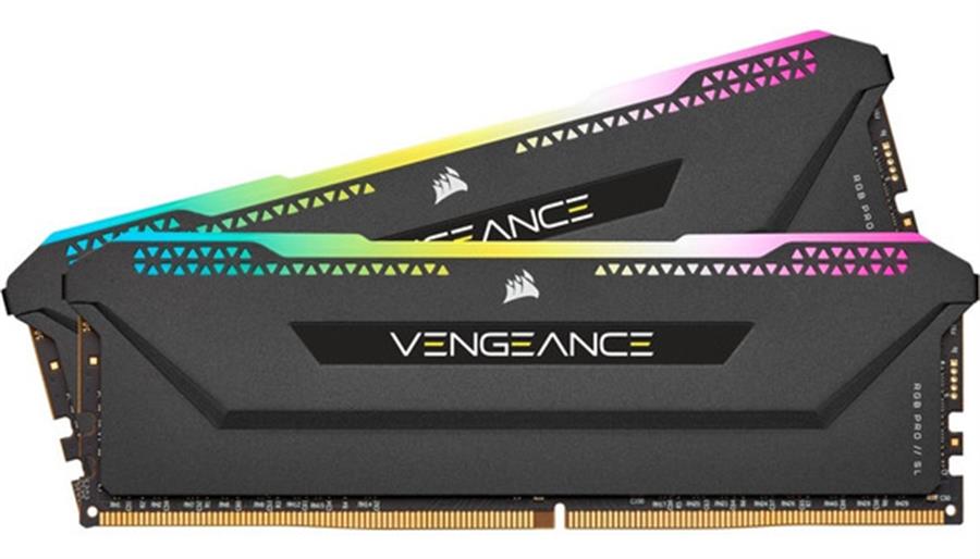 Memoria Ram DDR4 16GB (2x8GB) 3600MHz Corsair Vengeance RGB Pro SL Black